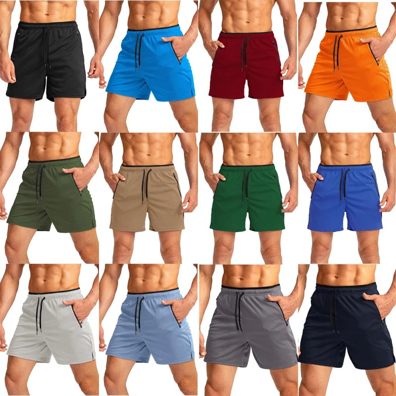 Shorts esportivos masculinos d - Badminton Field avaliação e preço