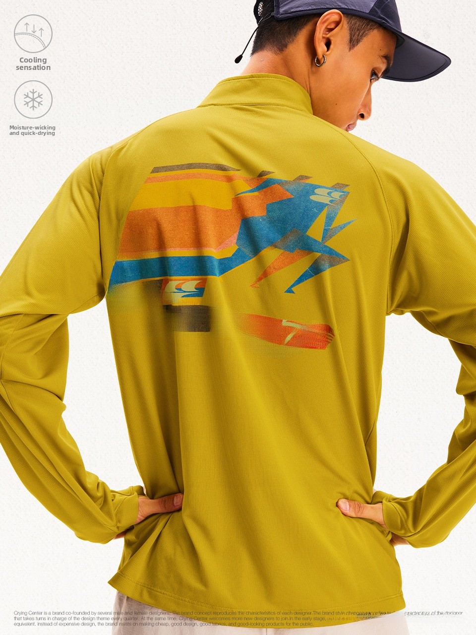 CryingCenter Camiseta de Manga - Badminton Logo avaliação e preço