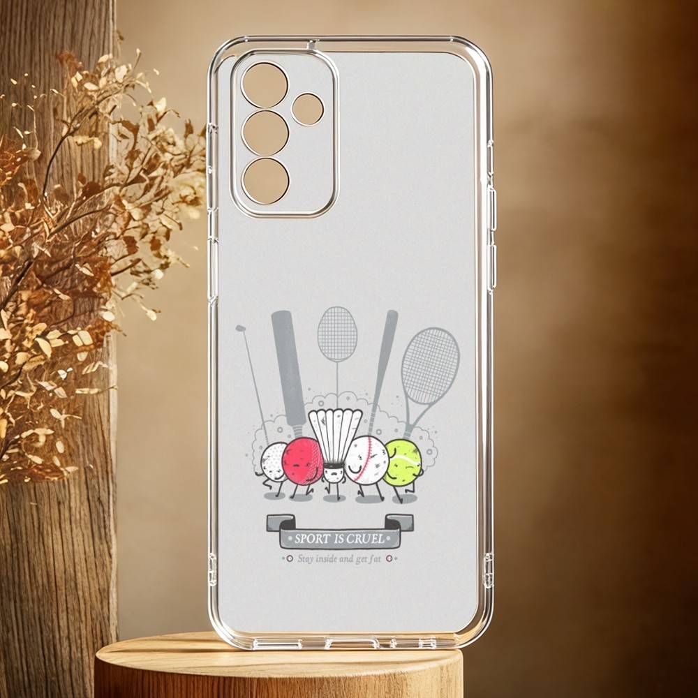 Capa de telefone com ilustraçã - Badminton Logo avaliação e preço