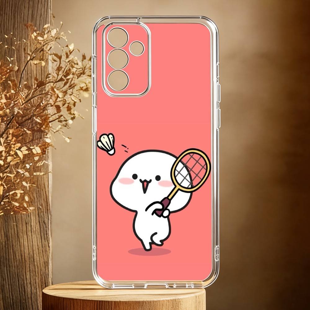 Capa de telefone com ilustraçã - Badminton Logo avaliação e preço