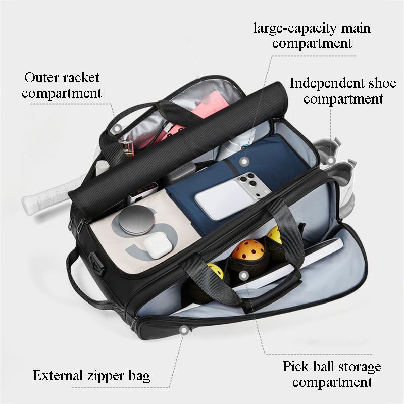 Bolsa de Tênis, Grande Capacid - Badminton Field avaliação e preço