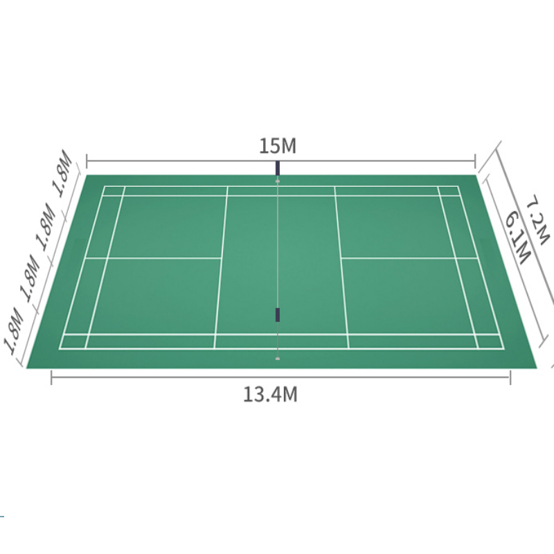 Tapete de badminton de PVC Bea - Badminton Logo avaliação e preço
